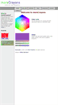Mobile Screenshot of morecrayons.com